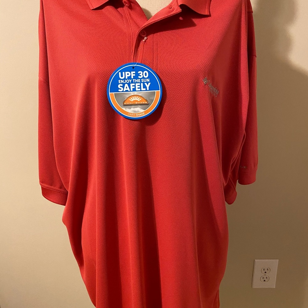 Men’s Columbia Shirt Size 2 XX. New with tags.
